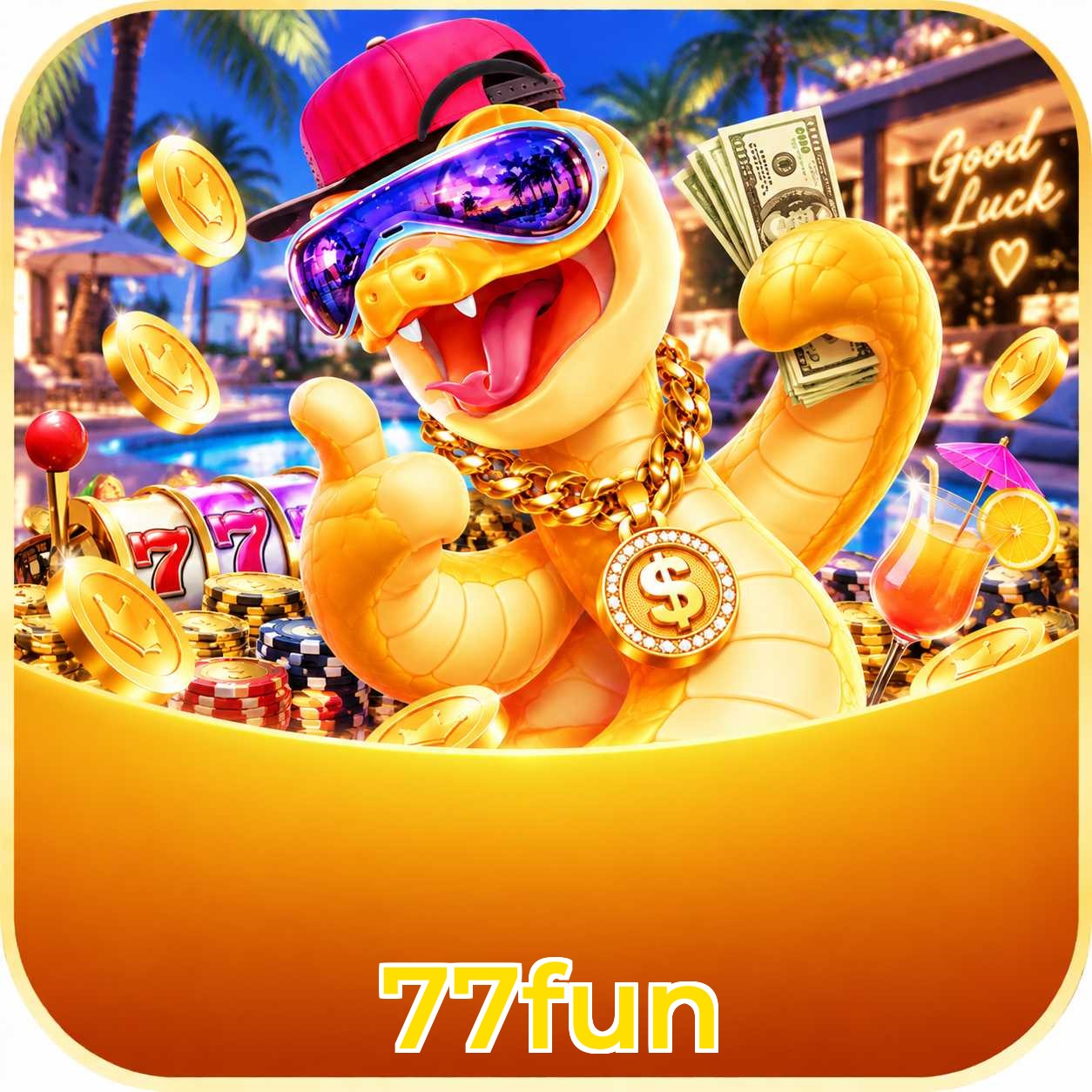 APP 77fun para iOS e Android com 187 mil downloads
