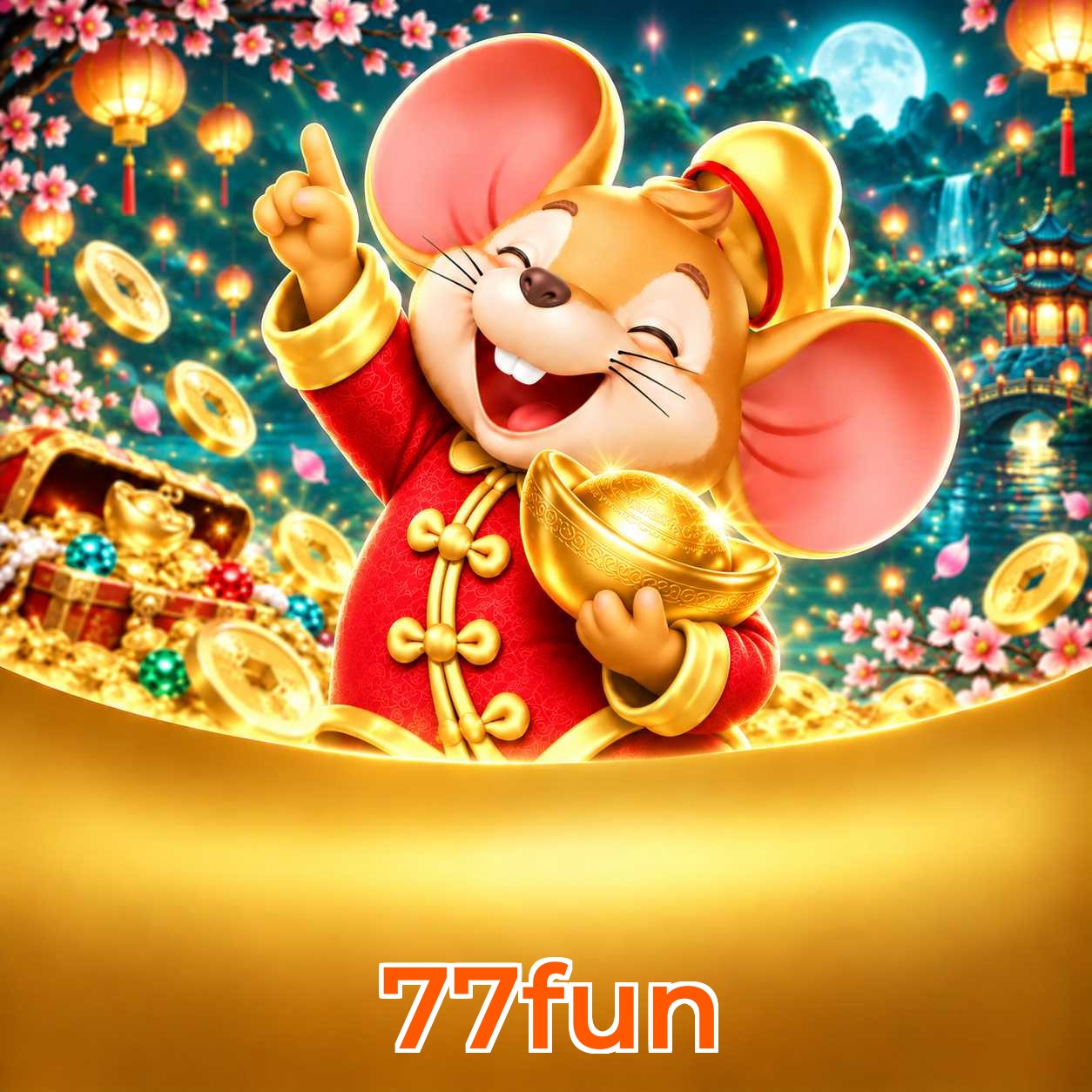 Seis modalidades de loteria 77fun com odds transparentes